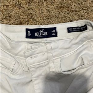 Hollister high rise super skinny jeans